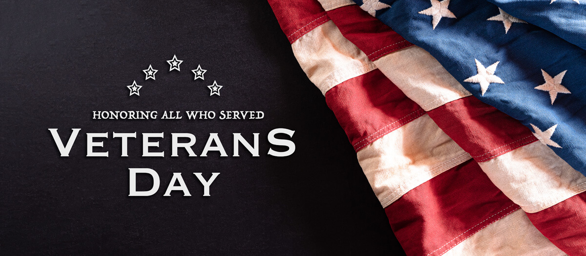 Happy Veterans Day from Michael Sullivan & Associates